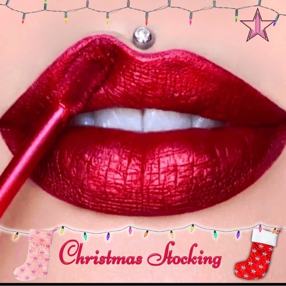 CHRISTMAS STOCKING by Jeffree Star Liquid Velour Lipstick. Brand new in box.
